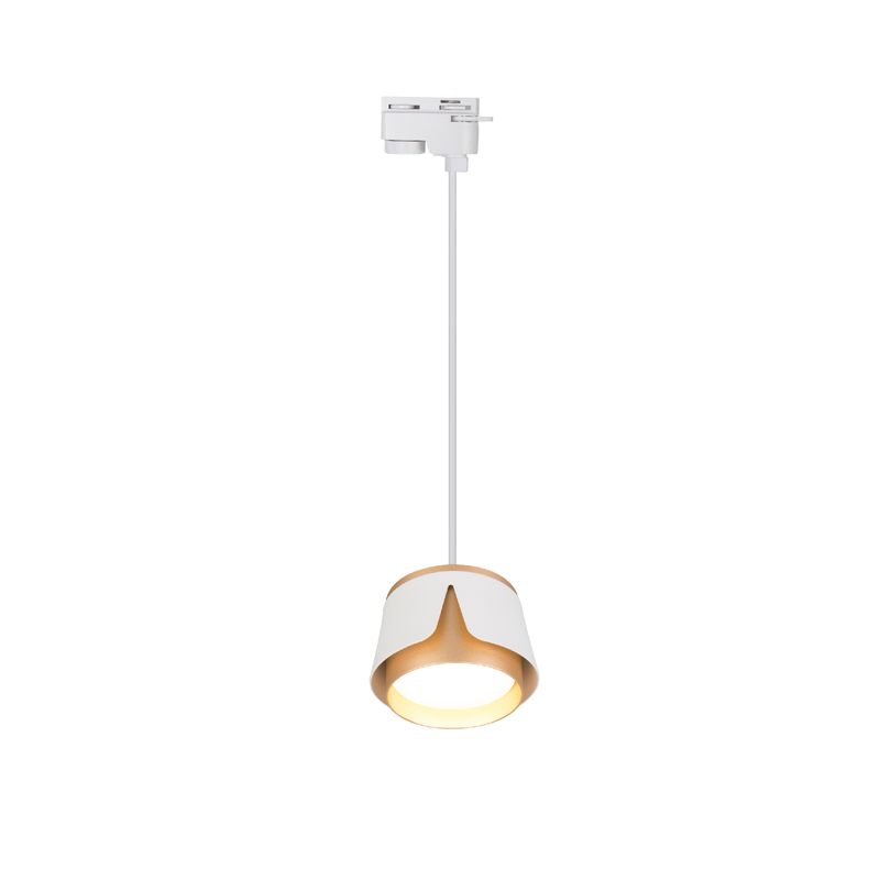 RL-SMG302 White and Gold GX53 Luz de pista