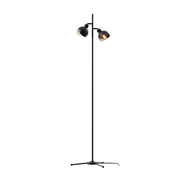 Lámpara de piso industrial de 2 luces