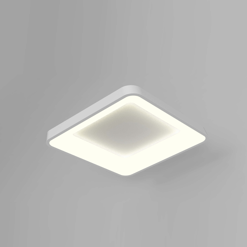 Luz De Techo De Montaje Empotrado Lámpara De Techo LED Moderna Y Simple Con Ahorro De Energía Atenuación De Tres Colores