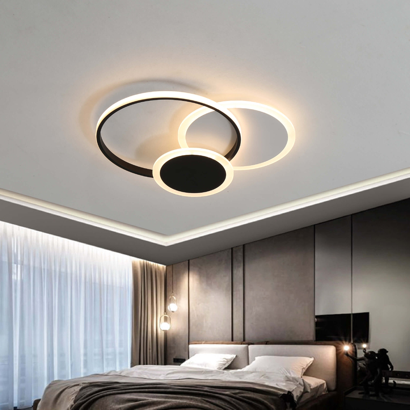 Luz LED empotrada cuadrada para dormitorio