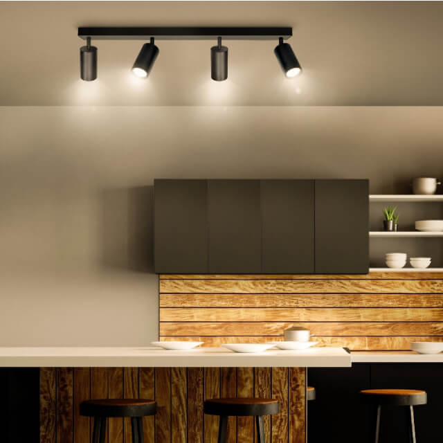 Foco Downlight 6xGU10 Polonia