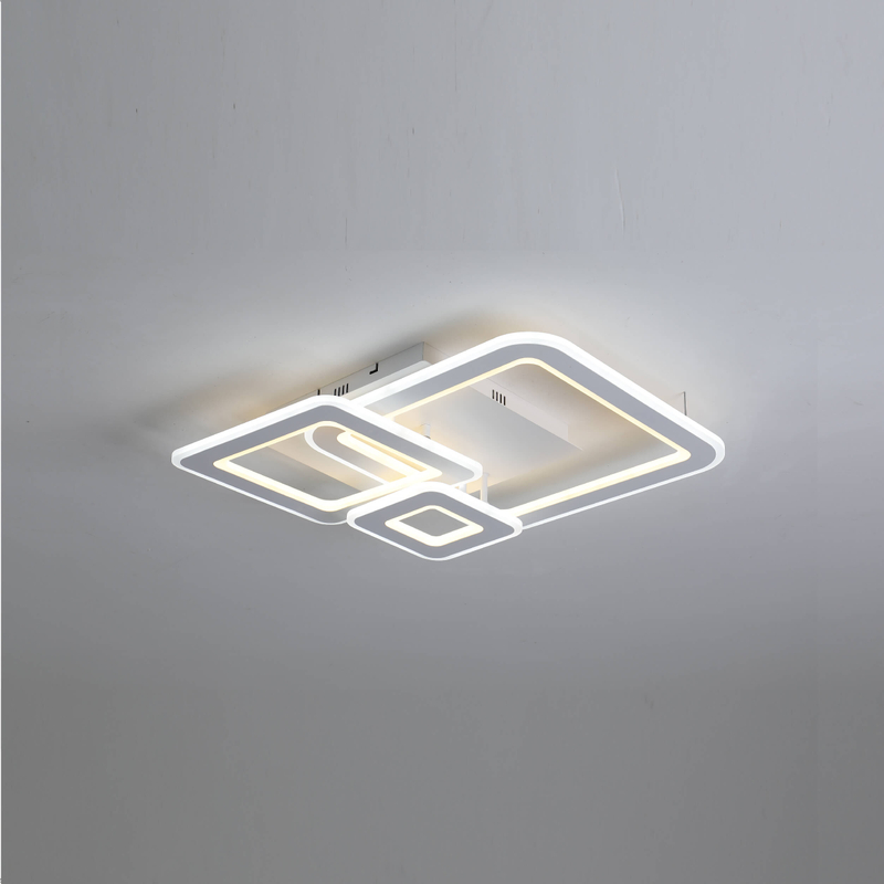 Luz de techo LED blanca arena acrílica