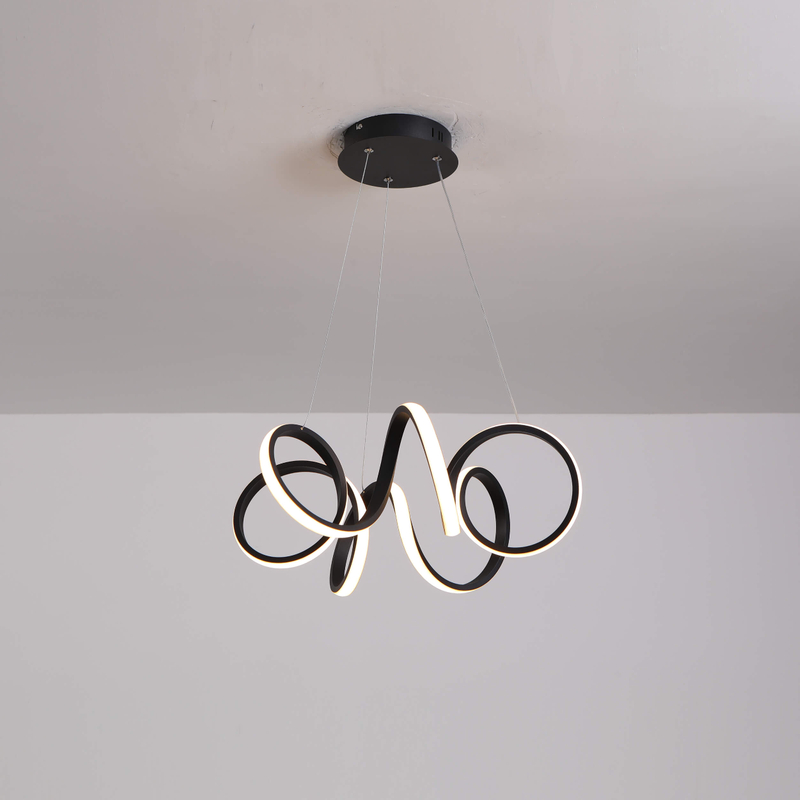 Iluminación colgante de marionetas de dormitorio nórdico