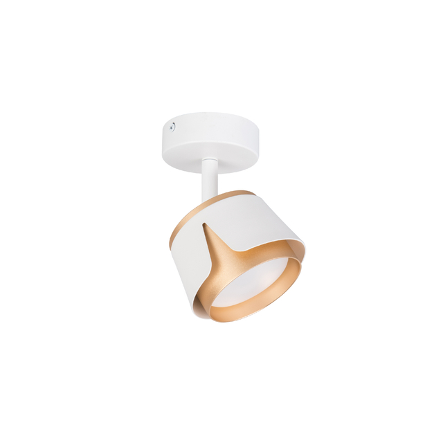 White y Gold GX53 Down Light