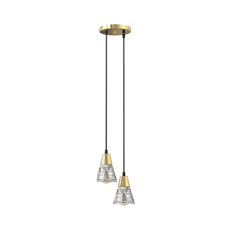 Vidrio industrial E27 Luz colgante