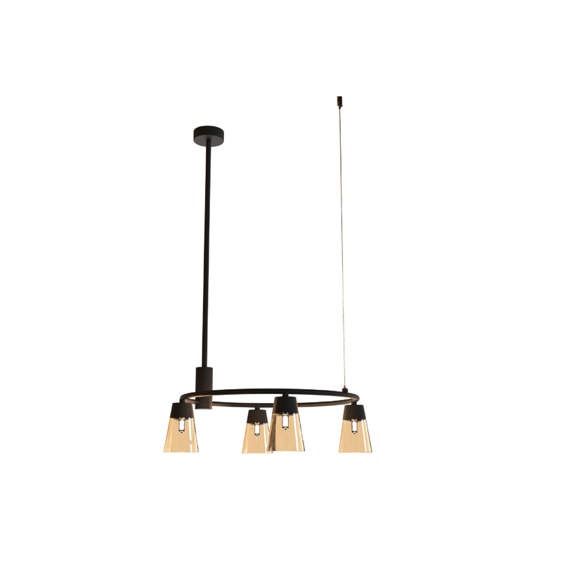 Iluminación moderna de la isla de cocina lineal 