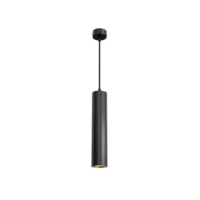 Gu10 Luz colgante Techo negro mate 