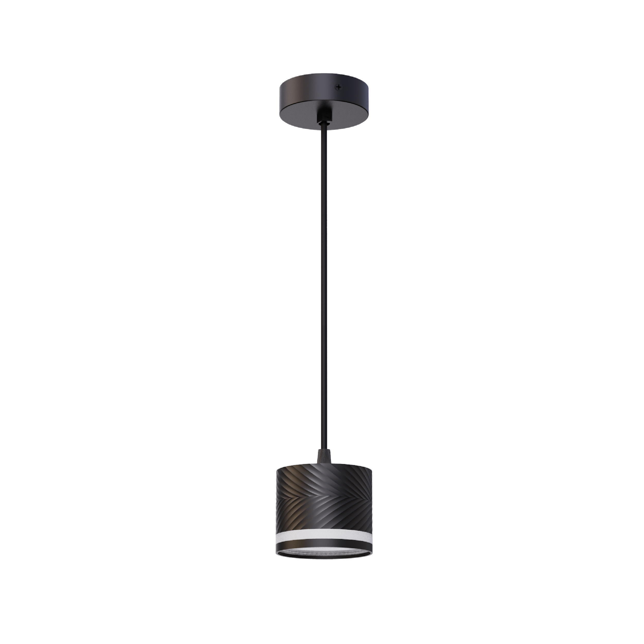 Luminaria colgante GX53 1x12W Lámpara