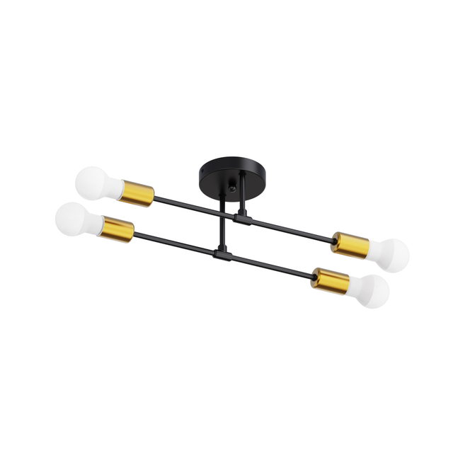 Cuatro lámpara colgante de techo E27 RL-SMP851