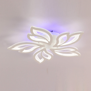 Luces LED de techo con forma de pétalos frescos