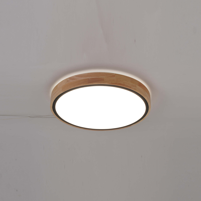 Luz de techo de la lámpara LED de madera
