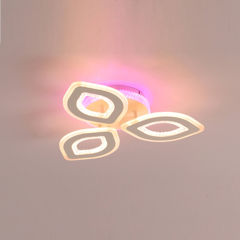 Luz de techo LED de luna y estrella