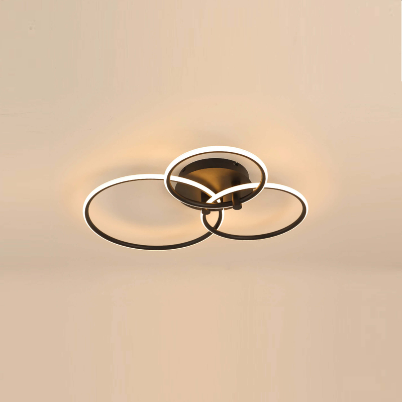 Luz de techo LED redonda y cuadrada