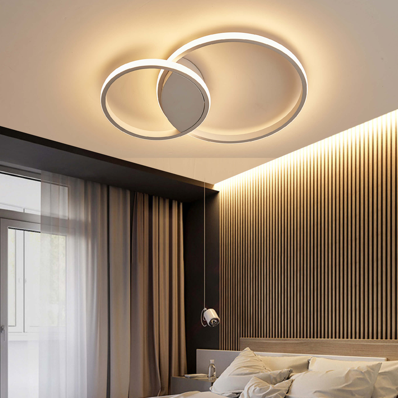 Lámpara de techo LED de diseño circular moderno