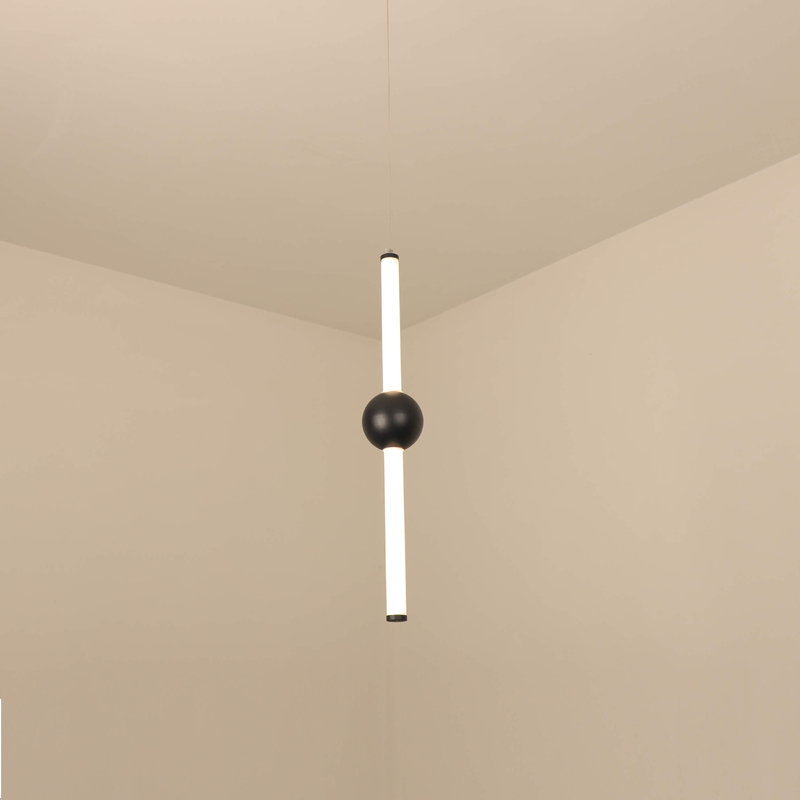 Lámpara de araña circular moderna para interiores