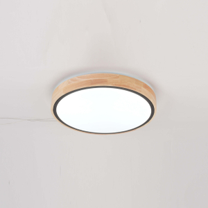 Luz de techo de la lámpara LED de madera