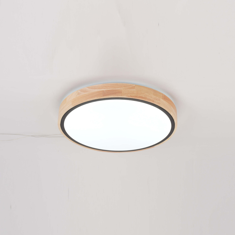 Luz de techo de la lámpara LED de madera