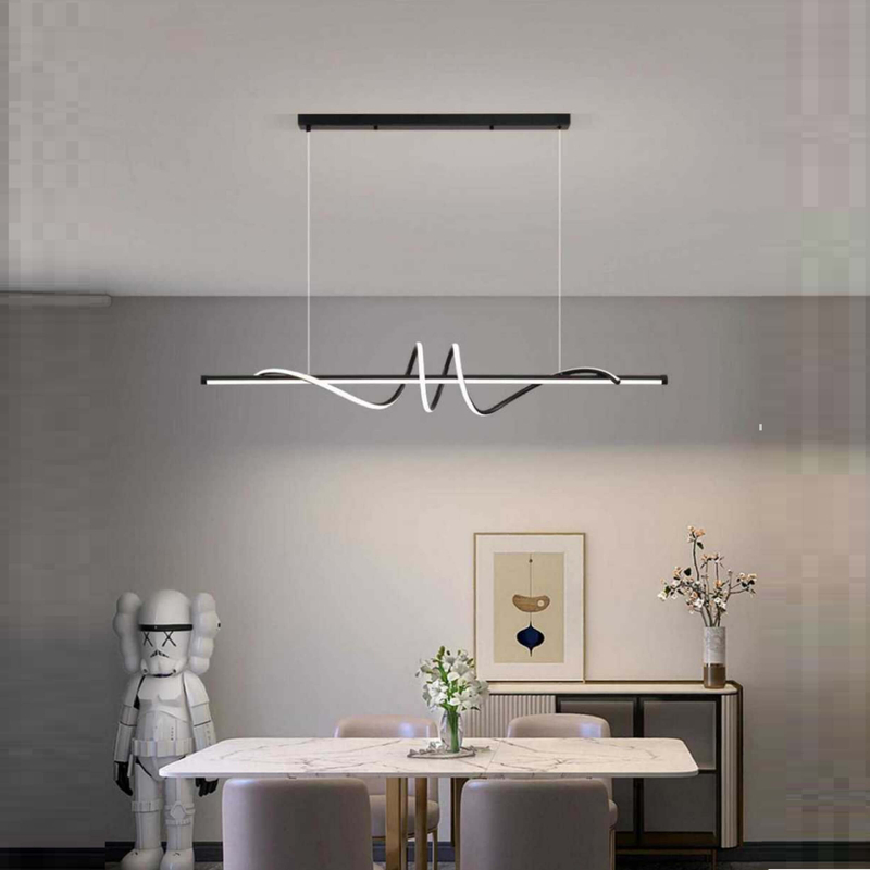 Luz colgante lineal LED