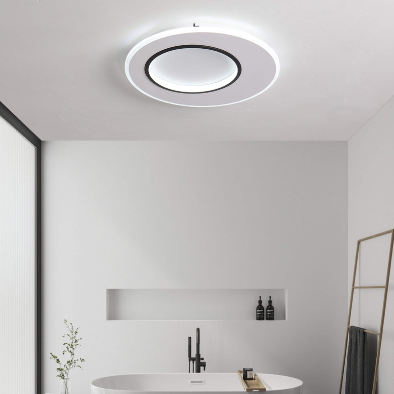 Luz de techo LED apilada redonda