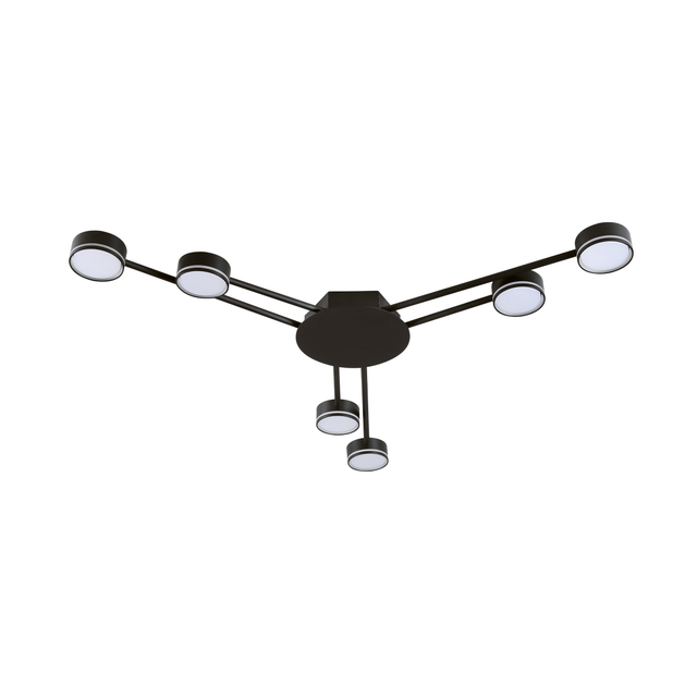6*GX53 Luz de techo del sector 83*38 mm Cabeza