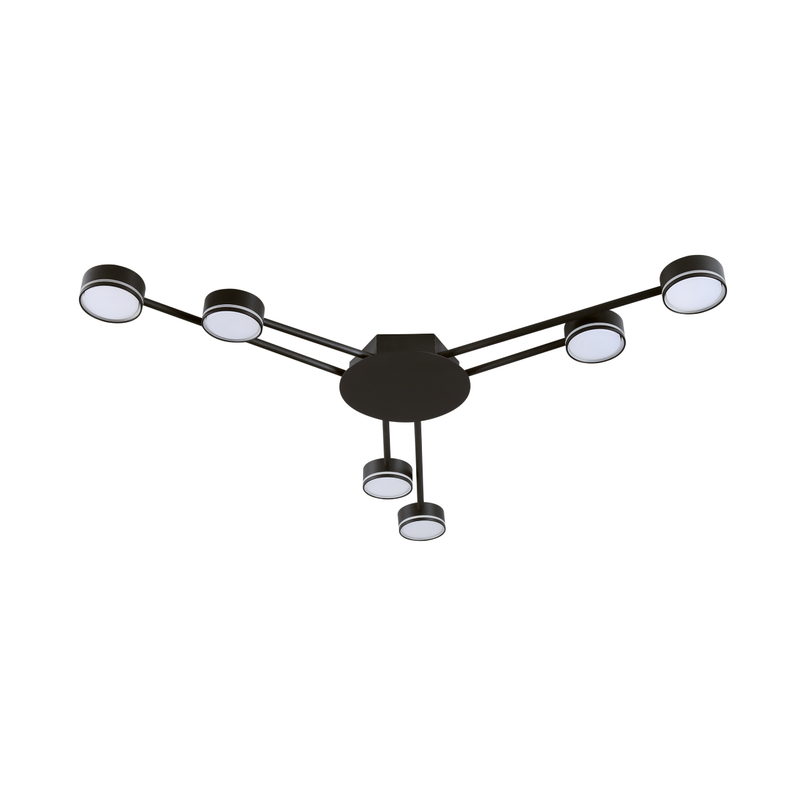 6*GX53 Luz de techo del sector 83*38 mm Cabeza