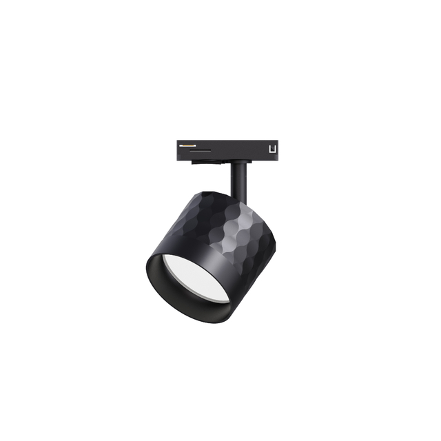Lámpara de pista negra GX53