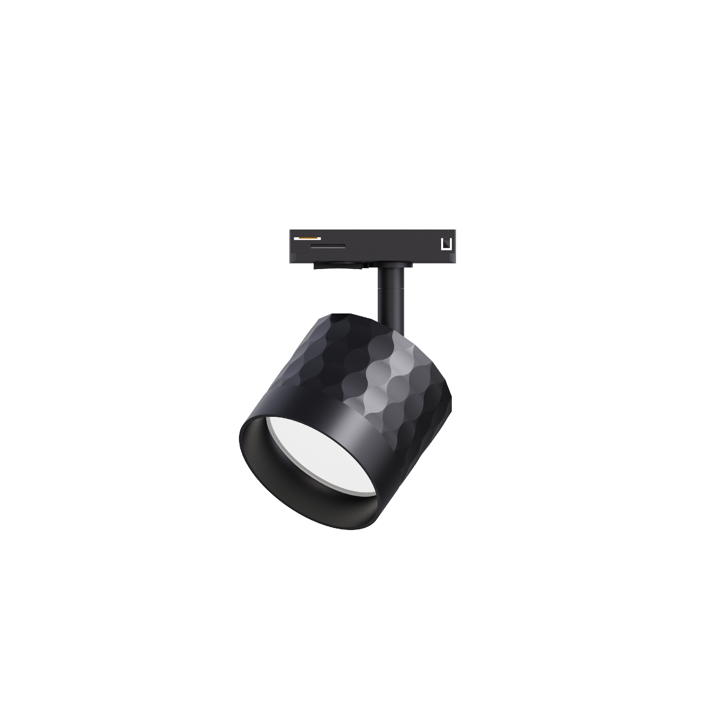 Lámpara de pista negra GX53