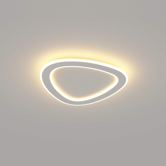 Elegante Luz De Techo LED Lineal De Acrílico,Luz Blanca 3000K A 6000K Regulable,Accesorio De Techo Moderno Para Salas De Estar Y Dormitorios