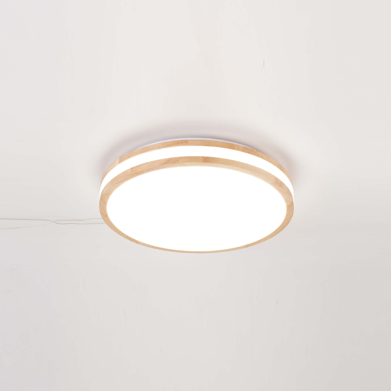 Luz de techo LED de tipo madera