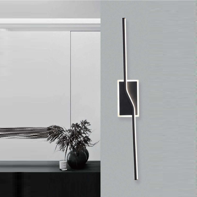 Aplique LED de pared para pasillo