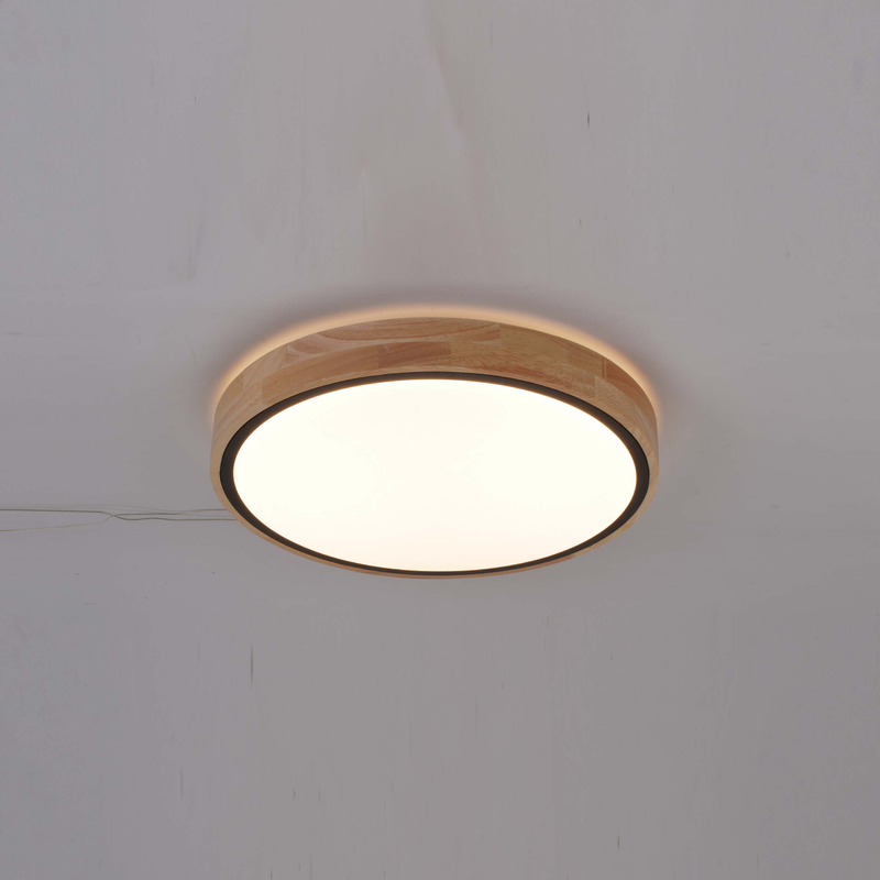 Luz de techo de la lámpara LED de madera