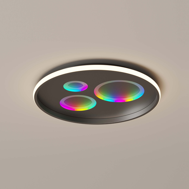 Lámpara de techo LED regulable con control remoto