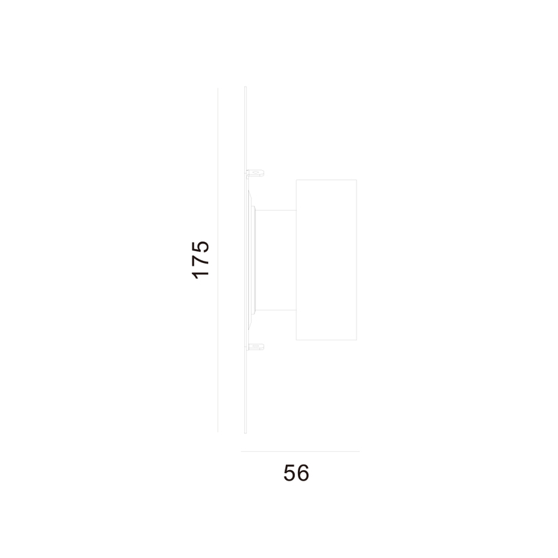 Luz de pared de interior hexagonal RL-SMW106