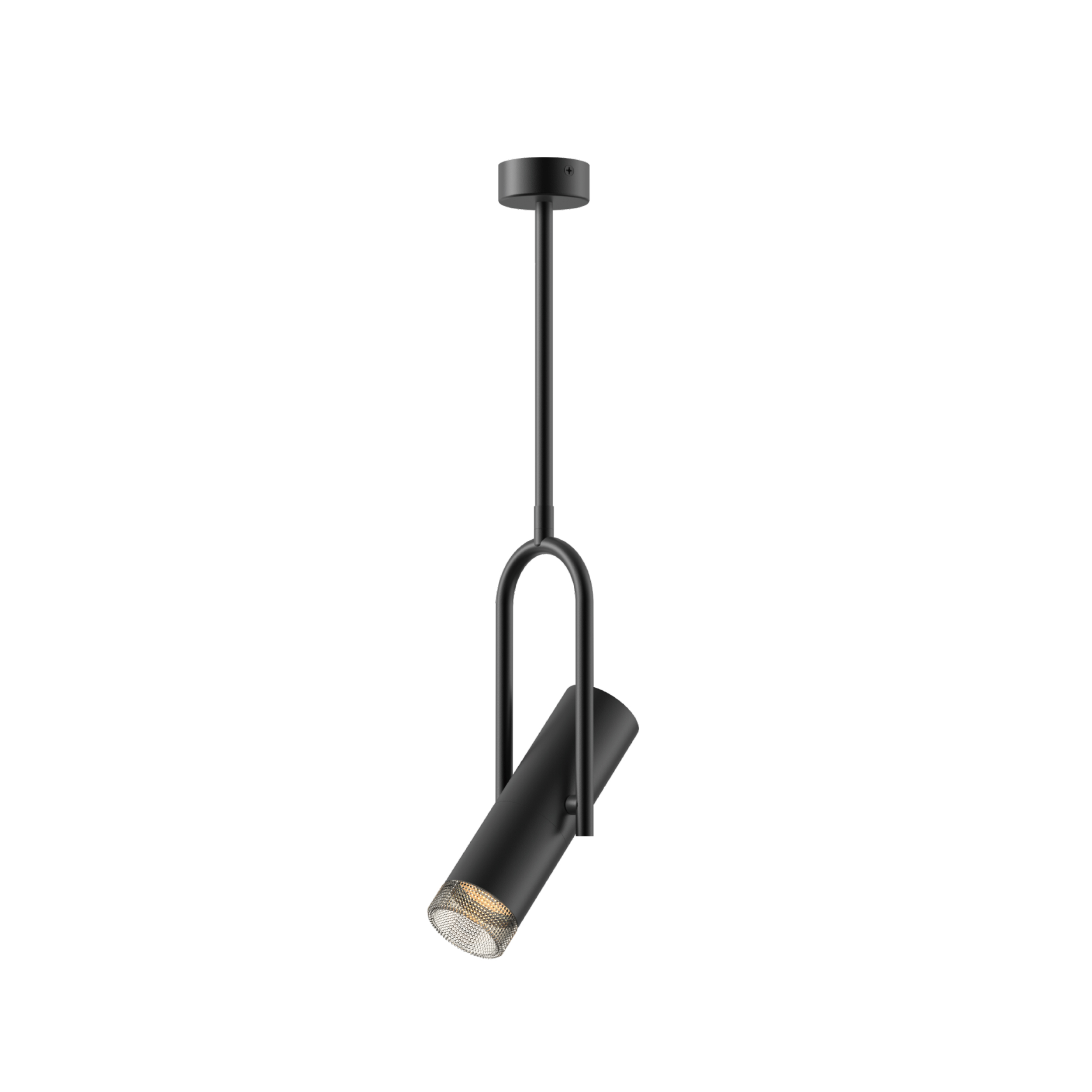 Luz colgante de cilindro de flauta ajustable GU10 