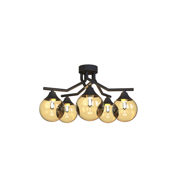 Luz de colgante de cristal G9 Globe Globe