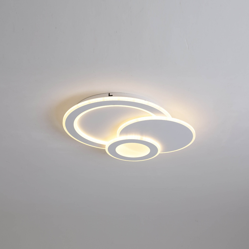 Luz de techo LED blanca arena acrílica