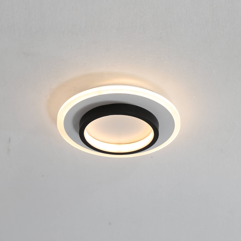 Luces de techo LED modernas redondas y cuadradas