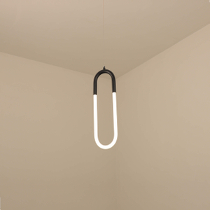 Lámpara de araña circular moderna para interiores