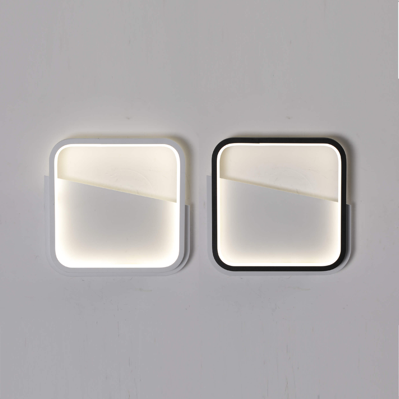 Plafón LED cuadrado minimalista