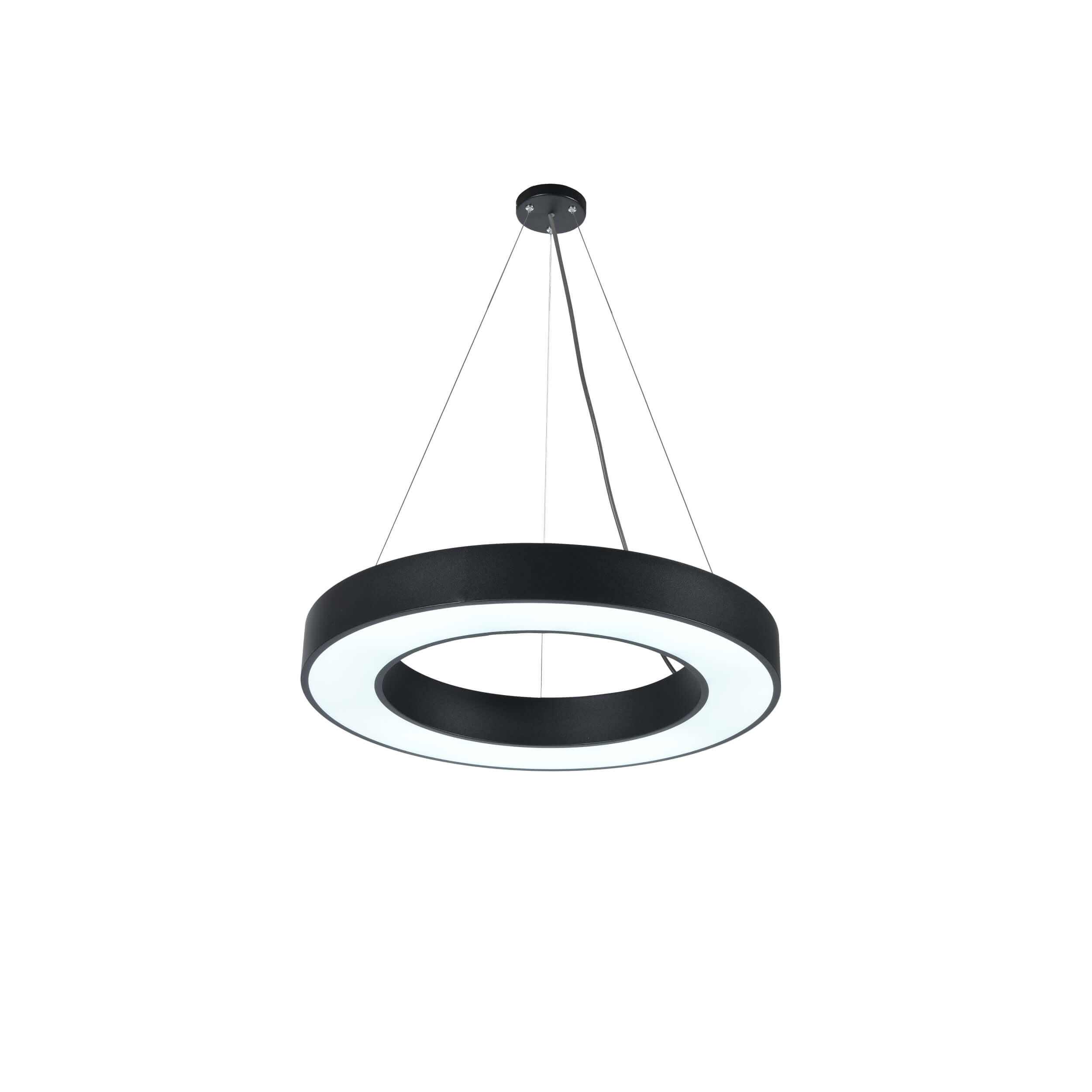 Luces LED en forma de anillo para oficina