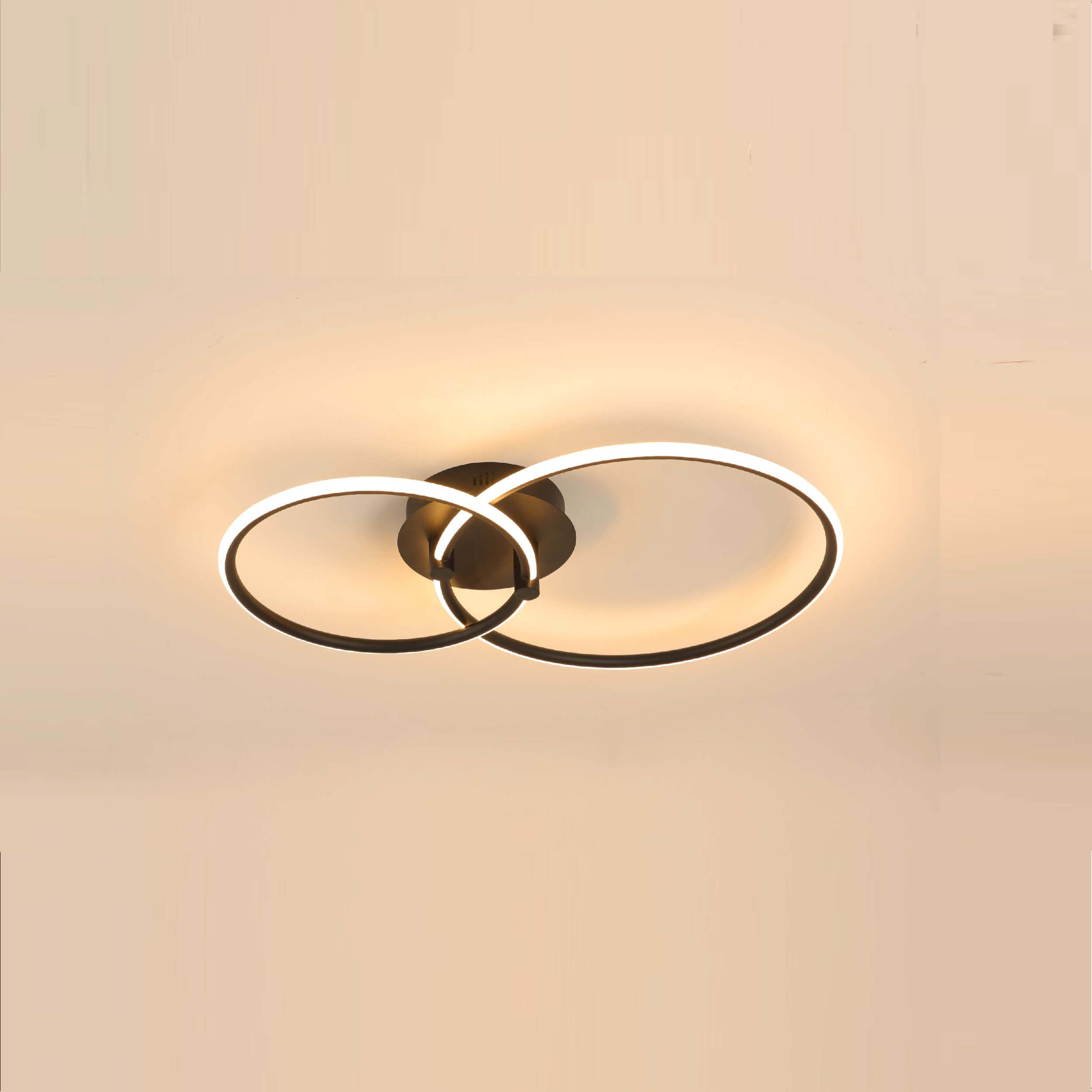 Luz de techo LED redonda y cuadrada