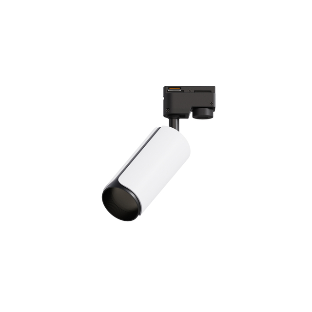 Gu10 Luz de pista de aluminio en blanco y negro SMT361