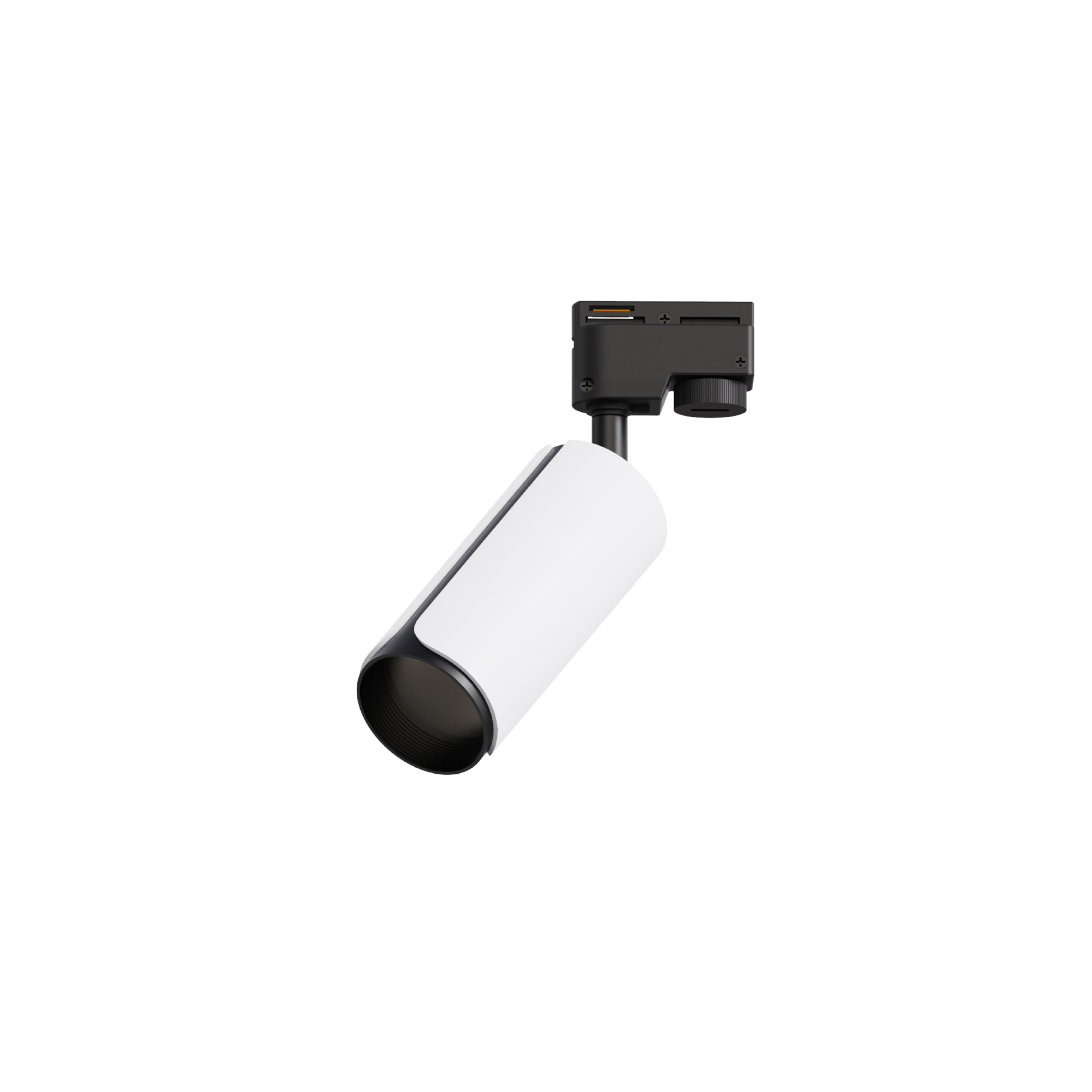 Gu10 Luz de pista de aluminio en blanco y negro SMT361