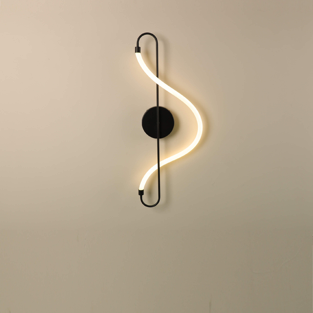 Luz colgante de LED espiral