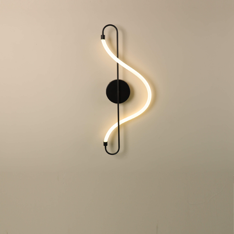 Luz colgante de LED espiral
