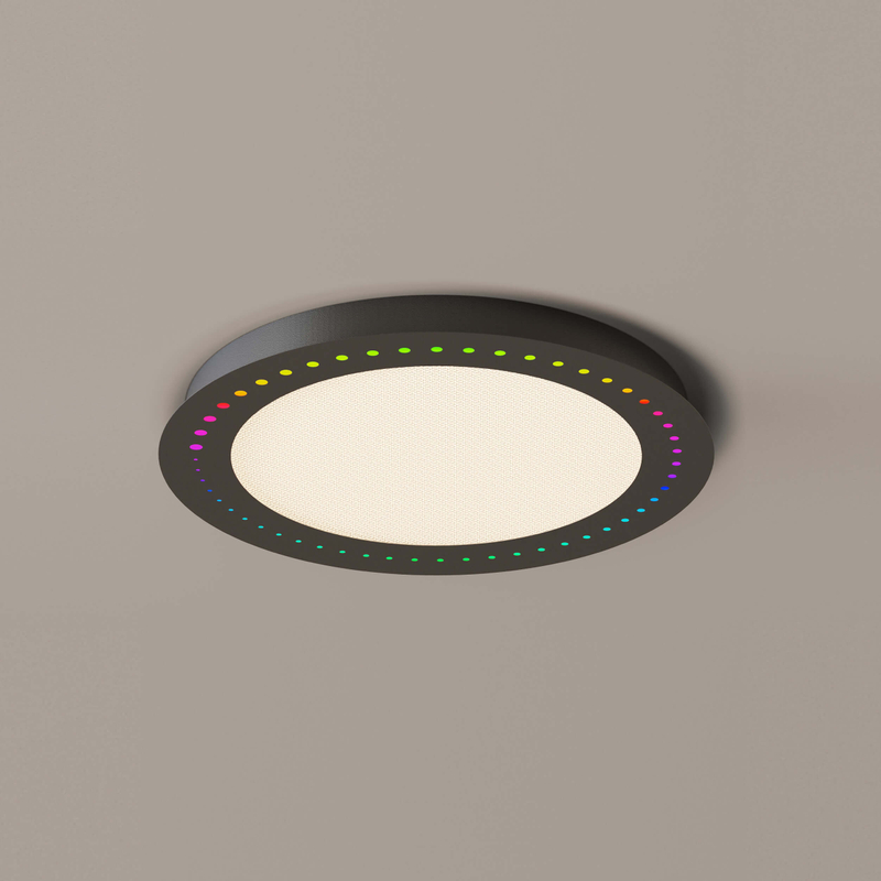 Lámpara de techo LED regulable con control remoto
