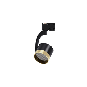 Iluminación de pista GX53 negra y dorada RL-SMTH501