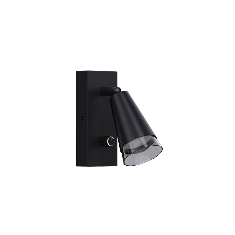 Luz de pared con bombilla Gu10