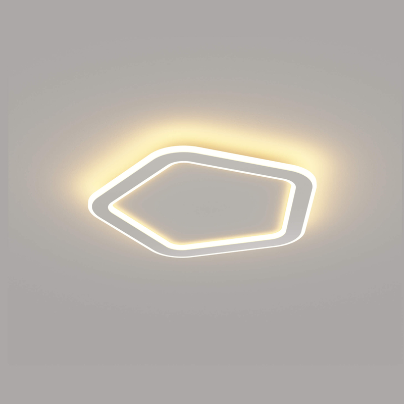 Elegante Luz De Techo LED Lineal De Acrílico,Luz Blanca 3000K A 6000K Regulable,Accesorio De Techo Moderno Para Salas De Estar Y Dormitorios