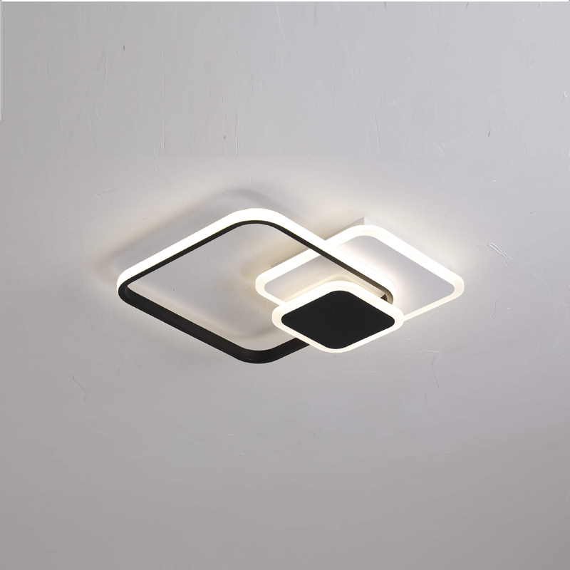 Luz LED empotrada cuadrada para dormitorio